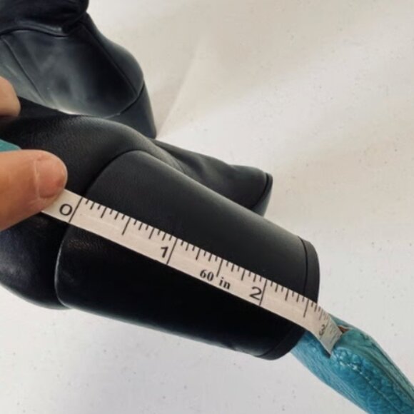 PRADA Authentic Buttery Soft Calf High Leather Boots 38 - Picture 6 of 8